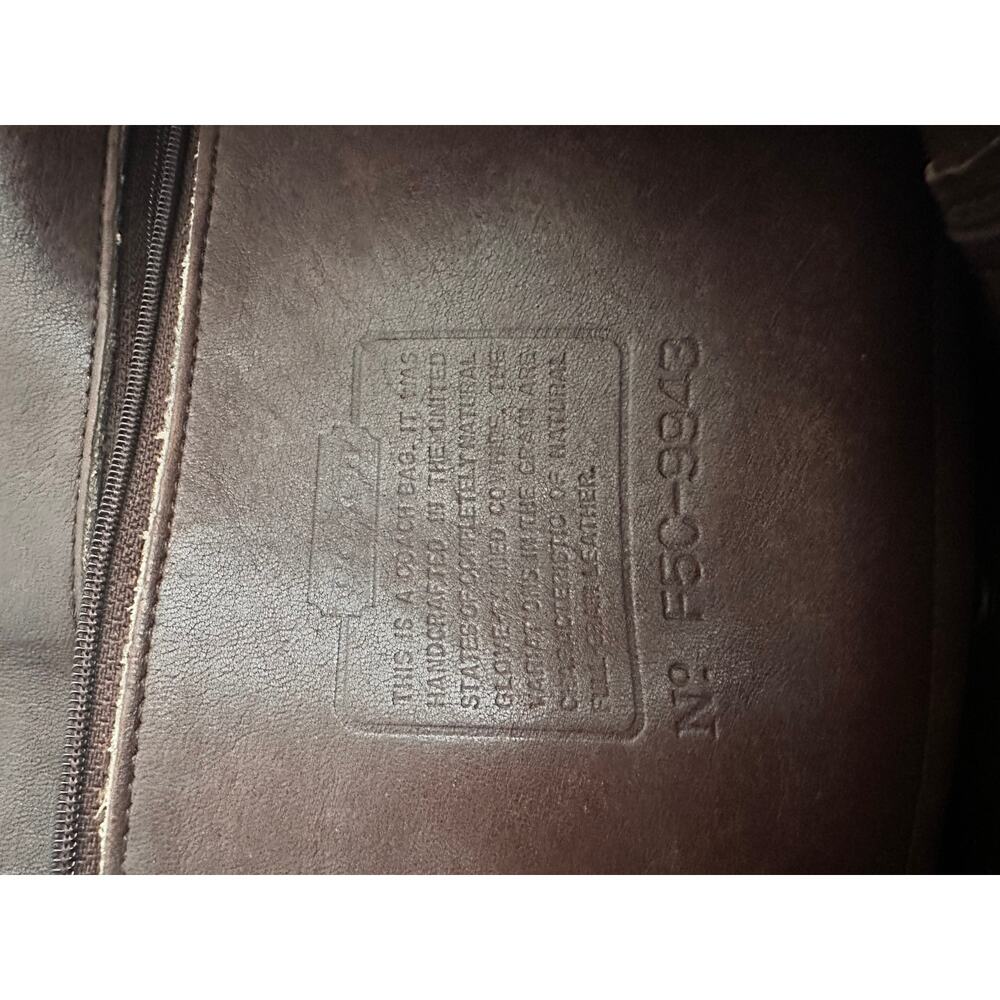 Vintage Coach Backpack Brown‎ - Picture 6 of 6